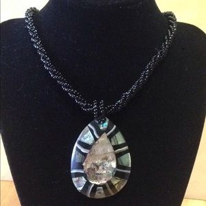 Abalone beaded necklace